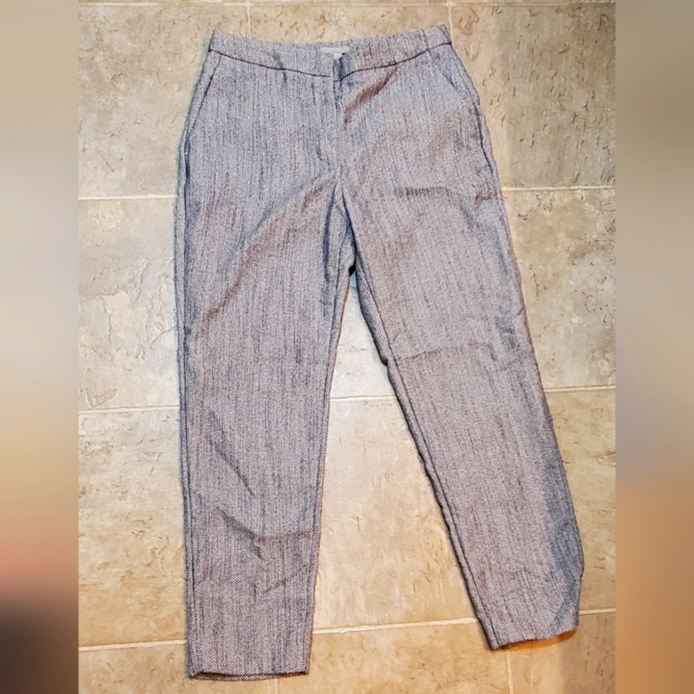 H&M tweed houndstooth trousers 6